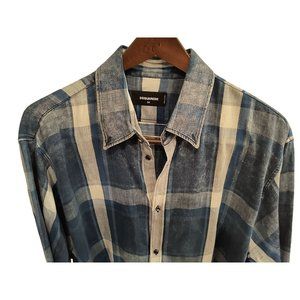 DSQUARED2 DENIM SHIRT Size 54   US Size XL Made In Italy